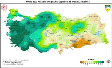 Mayısta 6 bölgede son 32 yılın en yüksek yağışı