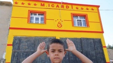 Mehdi Keskinkılıç Evinin Dış Cephesine Galatasaray Aşkını Yansıttı