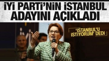Meral Akşener İYİ Parti'nin İstanbul ve Ankara adayını açıkladı