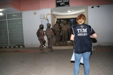Mersin'de PKK operasyonu; çok sayıda şüpheli gözaltına alındı (2)