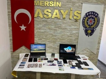 Mersin Polisinin Nitelikli Dolandırıcılık Operasyonu