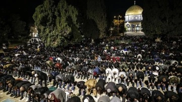 Mescid-i Aksa'ya Ramazanın İlk Gününde Yoğun İlgi