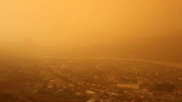 Meteoroloji'den uyarı: Suriye'den toz taşınımı geliyor