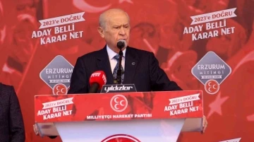 MHP Genel Başkanı Bahçeli: &quot;(6’lı masa) HDP, FETÖ, PKK, AB-ABD, Türk düşmanları bu masanın altında zehir imalatıyla meşgul&quot;

