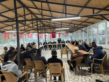 MHP heyeti ‘Köyüm Benim’ sohbet toplantılarında Türkelilerle buluştu
