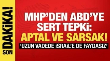 MHP'li Akçay'dan teröre destek veren ABD'ye sert tepki: Aptal ve sarsak!