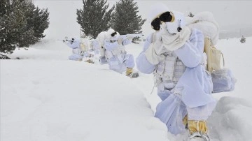 Millî Savunma Bakanlığı'ndan Derin Kar ve Şiddetli Soğuklarda Muharebe Eğitimi Duyurusu