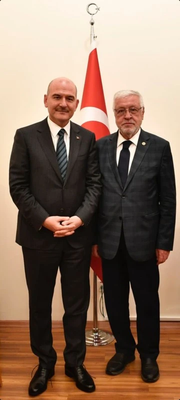Milletvekili Uzer Bakan Soylu ile Gaziantep’i görüştü.