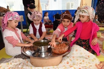 Minikler Akdeniz kültürünü tanıttı