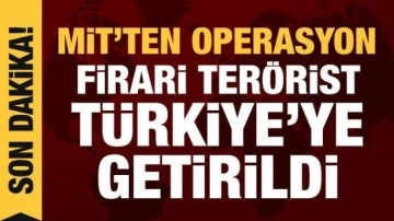 MİT'ten operasyon: PKK'lı terörist Rasim Akyol Türkiye'ye getirildi
