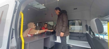 Mobil Göç Noktası Erzurum’da hizmette
