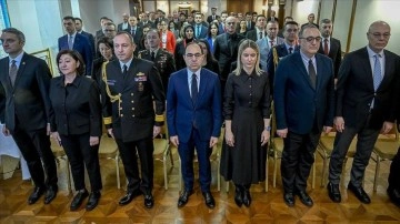 Moskova Büyükelçiliği'nde 18 Mart Çanakkale Zaferi Töreni Düzenlendi