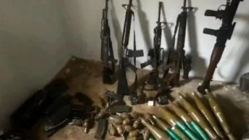 MSB: Teröristlere ait çok sayıda silah ele geçirildi