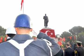 Muğla’da 10 Kasım Atatürk’ü anma töreni gerçekleştirildi
