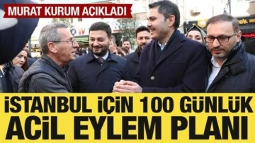 Murat Kurum açıkladı: 100 günlük acil eylem planını devreye alacağız