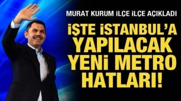 Murat Kurum İstanbul'un Ulaşım Sorunlarına Çözüm Getiriyor