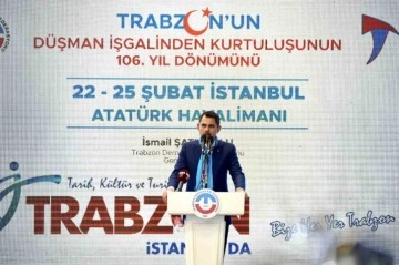 Murat Kurum, Trabzon’un Kurtuluş Yıl Dönümü Programına Katıldı
