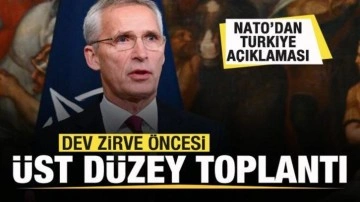 NATO'dan Türkiye açıklaması! Zirve öncesi üst düzey toplantı