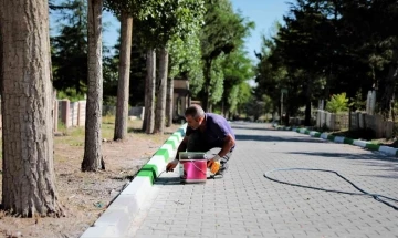 Nevşehir’de Bayram öncesi mezarlık temizlikleri başladı
