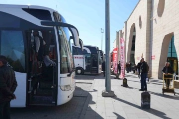 Nevşehir Emniyet Müdürlüğü Otobüs Yolcularını Emniyet Kemeri Kullanımı Konusunda Bilgilendirdi