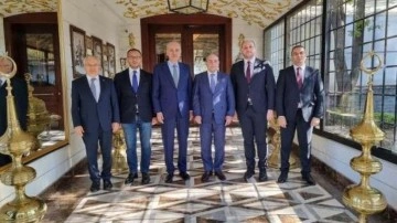 Numan Kurtulmuş, Yeni Azerbaycan Partisi heyetini ağırladı
