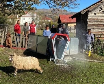 Ordu’da mobil koyun yıkama banyoları hizmete girdi
