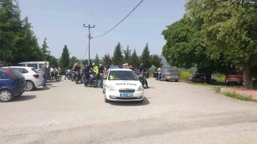 Orhaneli’nde 19 Mayıs etkinlikleri kapsamında motosiklet turu yapıldı
