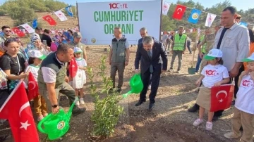 Osmaniye'de 2023 fidan toprakla buluşturuldu