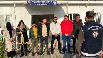 Osmaniye’de 7 düzensiz göçmen yakalandı
