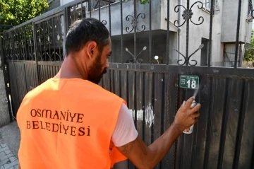 Osmaniye’de cadde, sokak ve kapı numaralandırma çalışmaları devam ediyor
