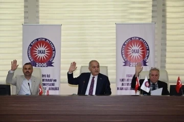 Osmaniye Katı Atık Birliği, olağan meclis toplantısı yapıldı
