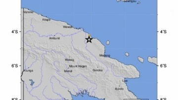Papua Yeni Gine’de şiddetli deprem