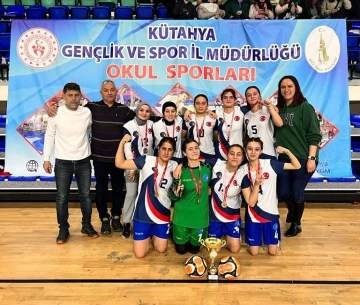 Pazarlar Spor Lisesinin Futsal il finallerinde büyük başarısı
