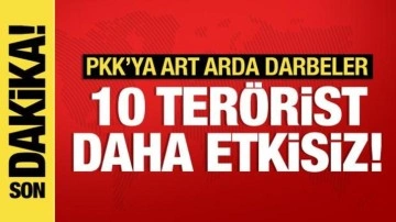 PKK'ya art arda operasyonlar: Ömer Abdullah ve 10 terörist etkisiz hale getirildi