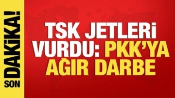 PKK'ya hava harekatı: 6 terörist etkisiz!