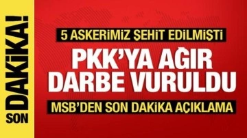 PKK'ya son bir haftada çok ağır darbe