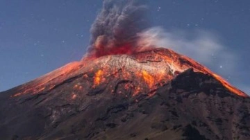 Popocatepetl Yanardağı&rsquo;nda son 24 saatte 12 patlama