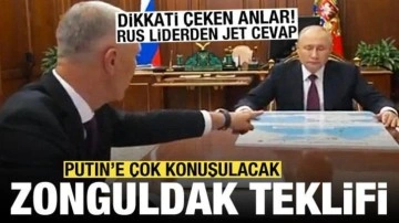 Putin'e tahıl koridoru için Zonguldak teklifi