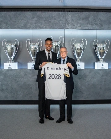 Real Madrid, Eder Militao’nun sözleşmesini uzattı
