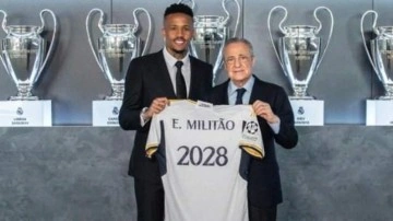 Real Madrid, Eder Militao'nun sözleşmesini uzattı
