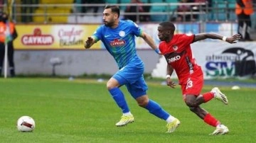 Rizespor, Gaziantep FK'yı 3-1 Mağlup Etti