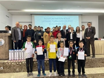 Rosatom Mersin Bölge Satranç Turnuvası devam ediyor
