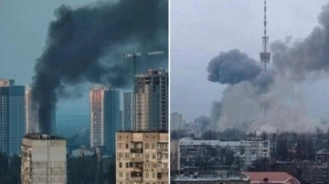 Rusya'dan başkent Kiev'e İHA saldırısı