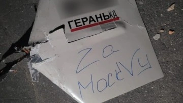 Rusya’dan Odessa’ya İHA saldırısı: İHA’ların üzerindeki yazı dikkat çekti