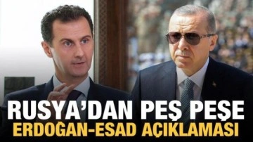 Rusya'dan olası Esad-Erdoğan görüşmesine dair peş peşe açıklamalar