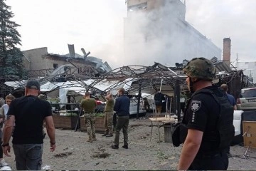 Rusya'nın Ukrayna’daki restoran saldırısında ölü sayısı 9 oldu