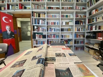Safranbolu’da belediye kütüphanesi zenginleşiyor
