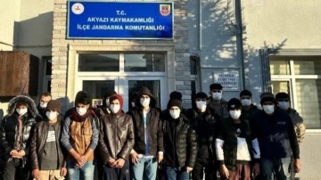 Sakarya'da 31 düzensiz göçmen yakalandı