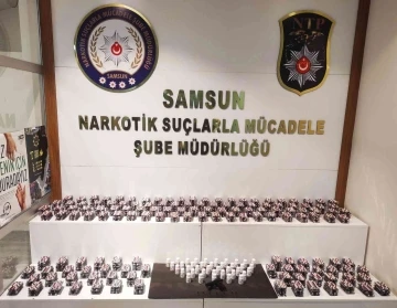 Samsun’da 24 bin 170 kapsül uyuşturucu ele geçti: 3 kişi tutuklandı
