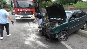 Samsun’da 3 araçlı trafik kazası: 1 yaralı
